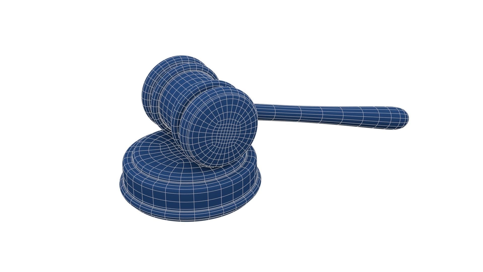 Judge Hammer 3D model_20