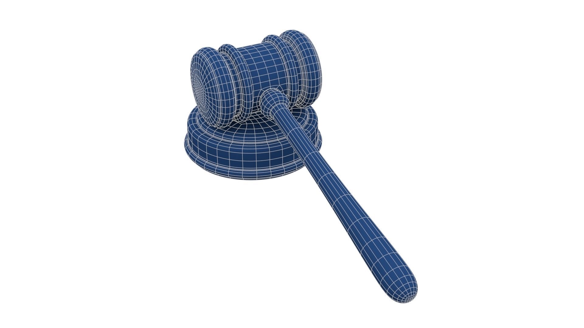 Judge Hammer 3D model_25