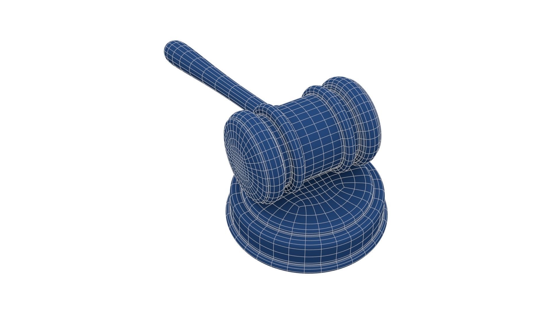 Judge Hammer 3D model_26