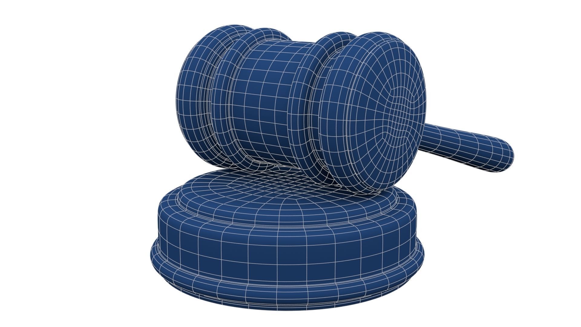 Judge Hammer 3D model_28