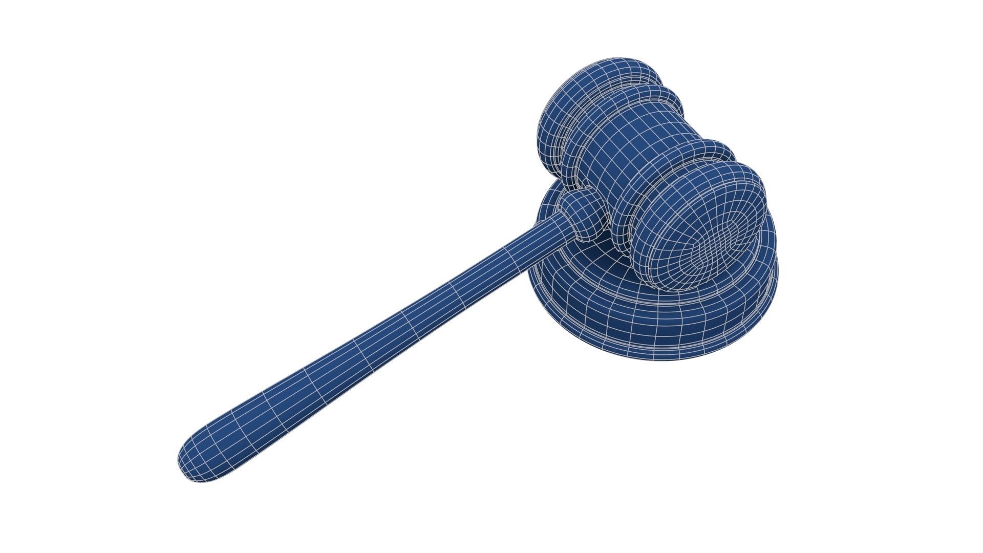 Judge Hammer 3D model_23