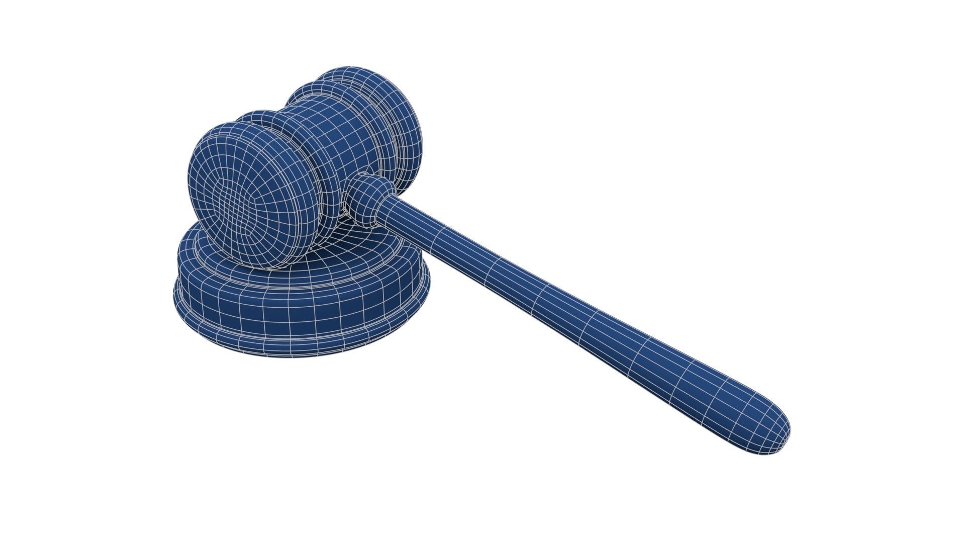 Judge Hammer 3D model_21