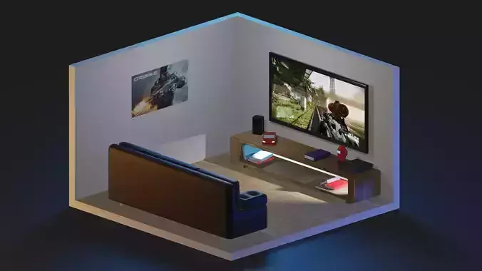 Room Model car simulator