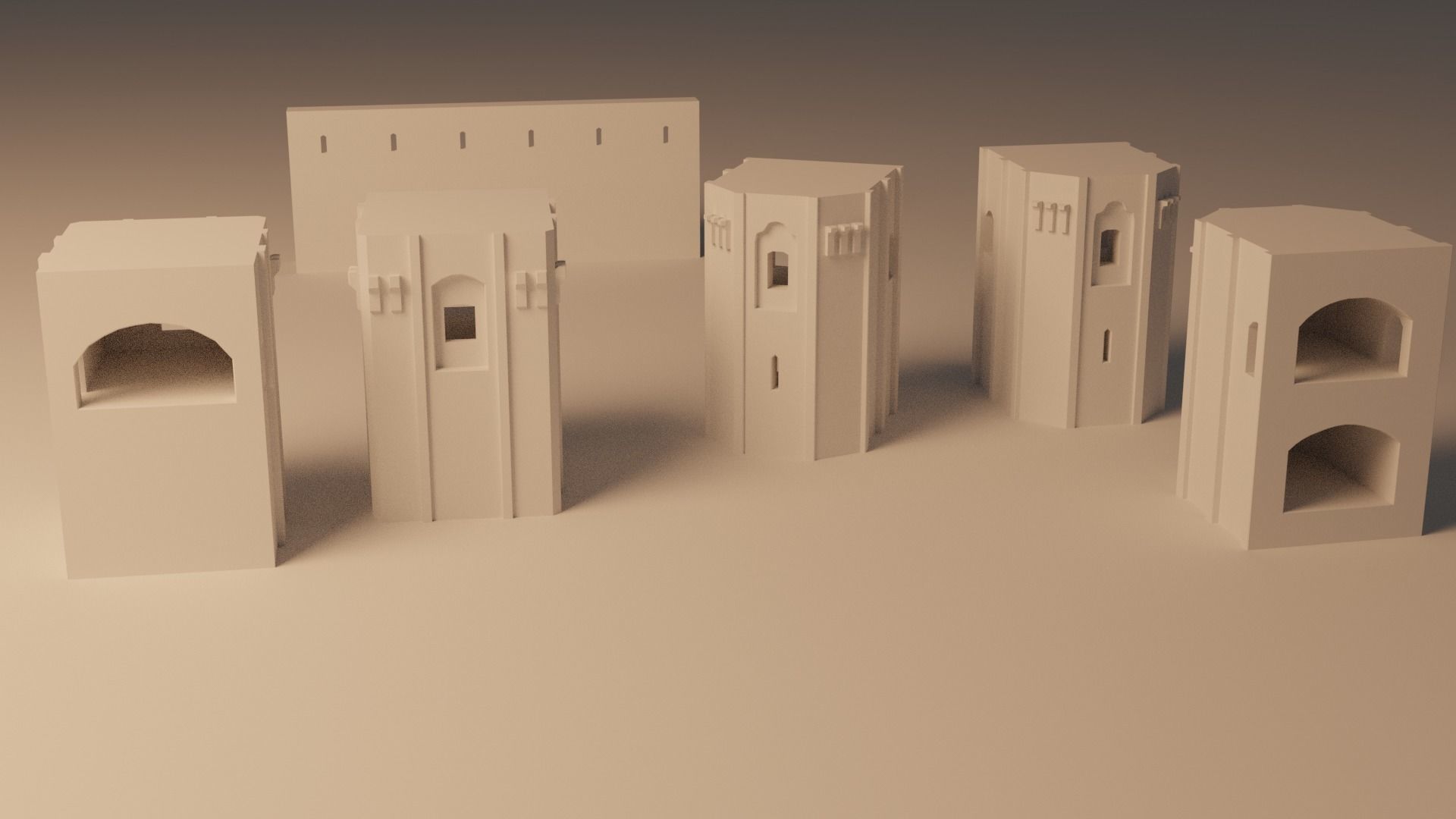 Gaziantep Castle 3D Model 3D model_9