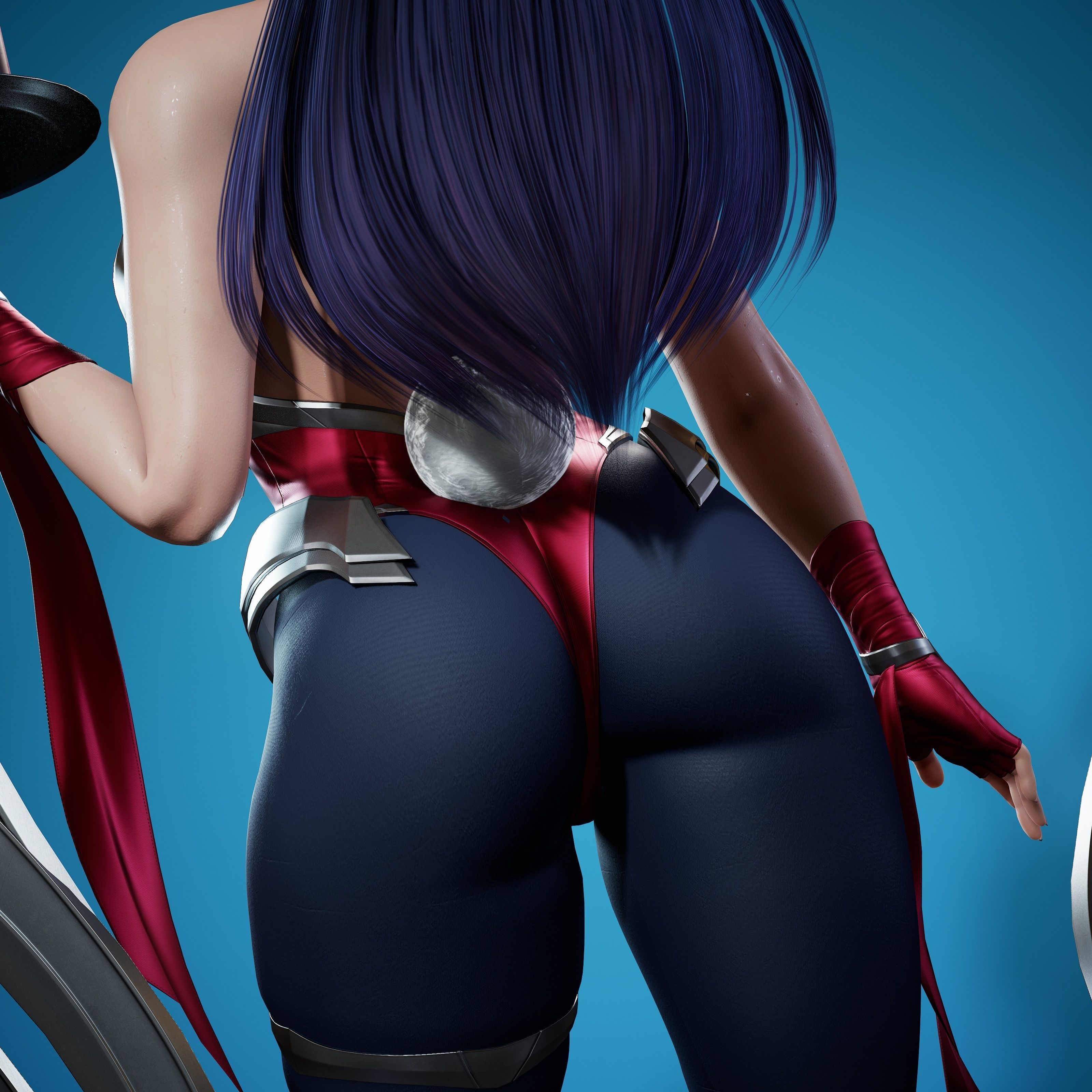 Bunny Irelia - Game Ready Low-poly 3D model_13