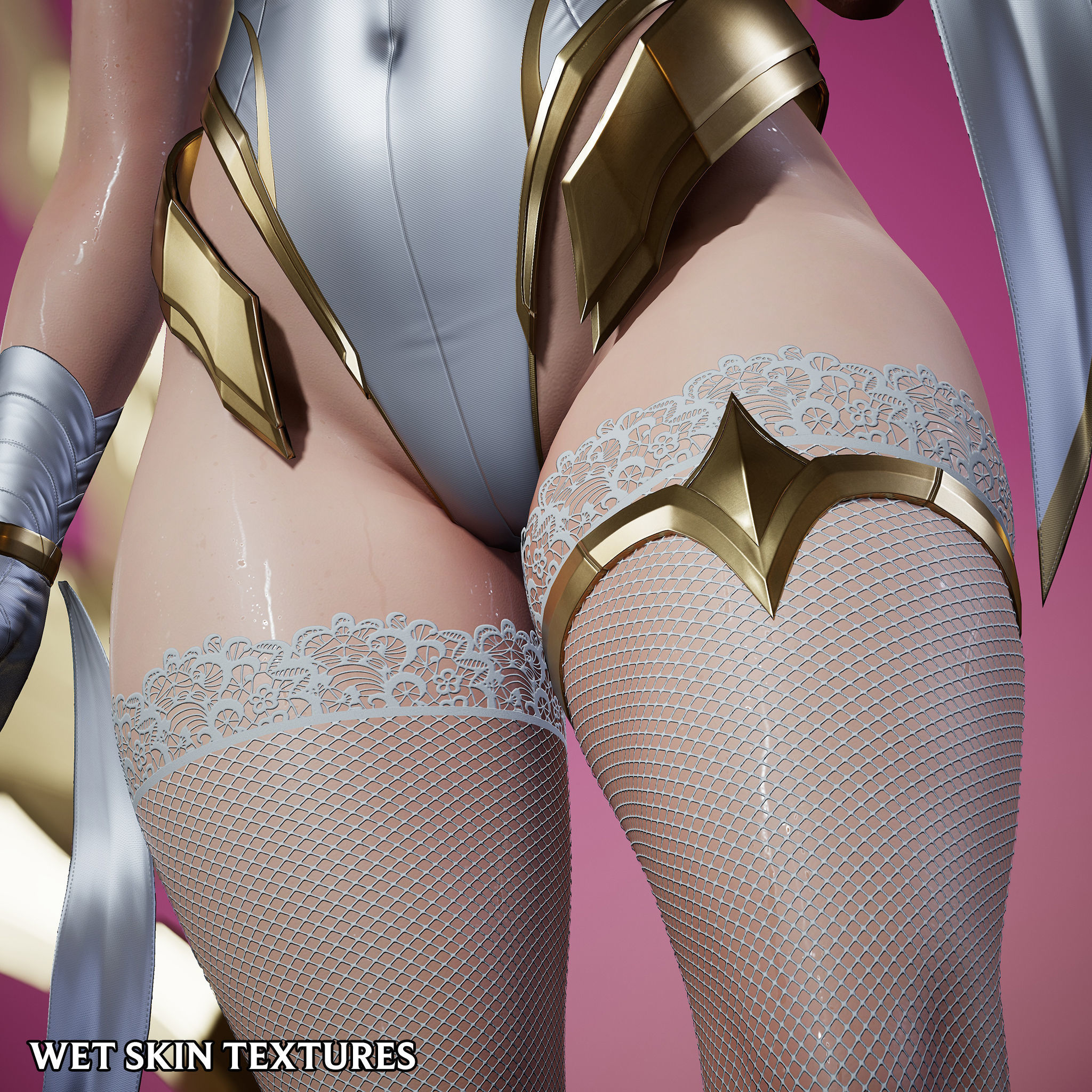 Bunny Irelia - Game Ready Low-poly 3D model_21