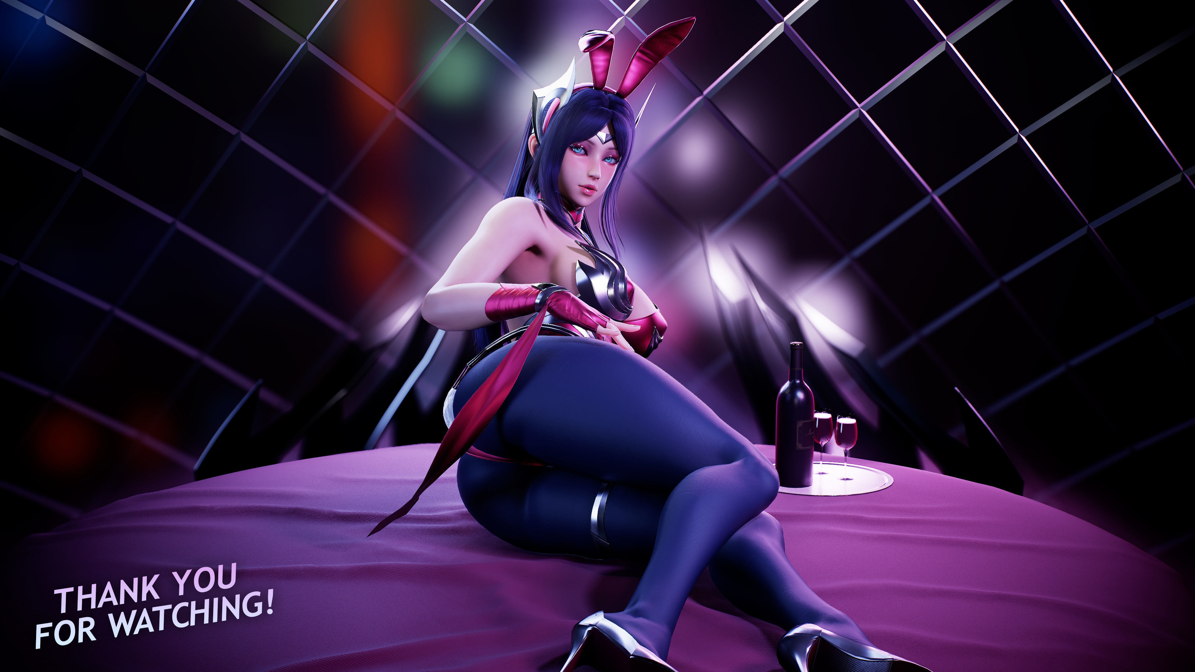 Bunny Irelia - Game Ready Low-poly 3D model_24