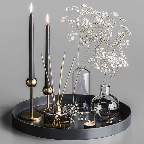 Decorative set 26 3D model