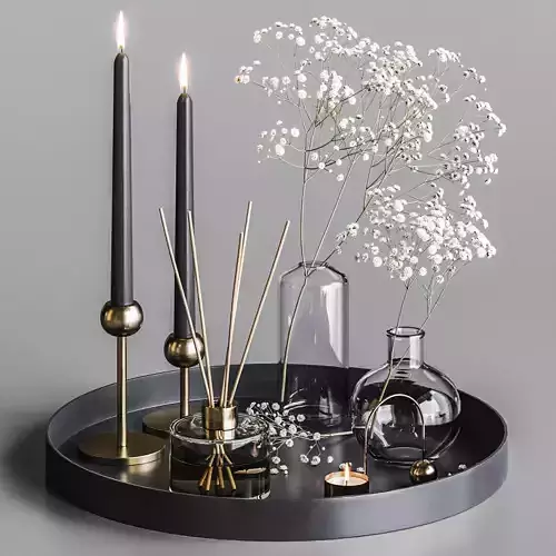 Decorative set 26 3D model