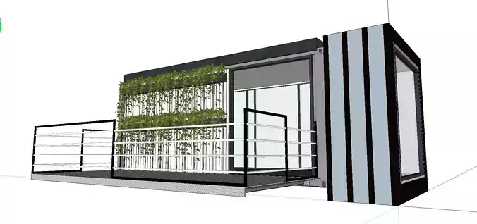 City Simple Art Building-Container-054