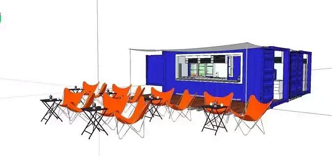 City Simple Art Building-Container-055