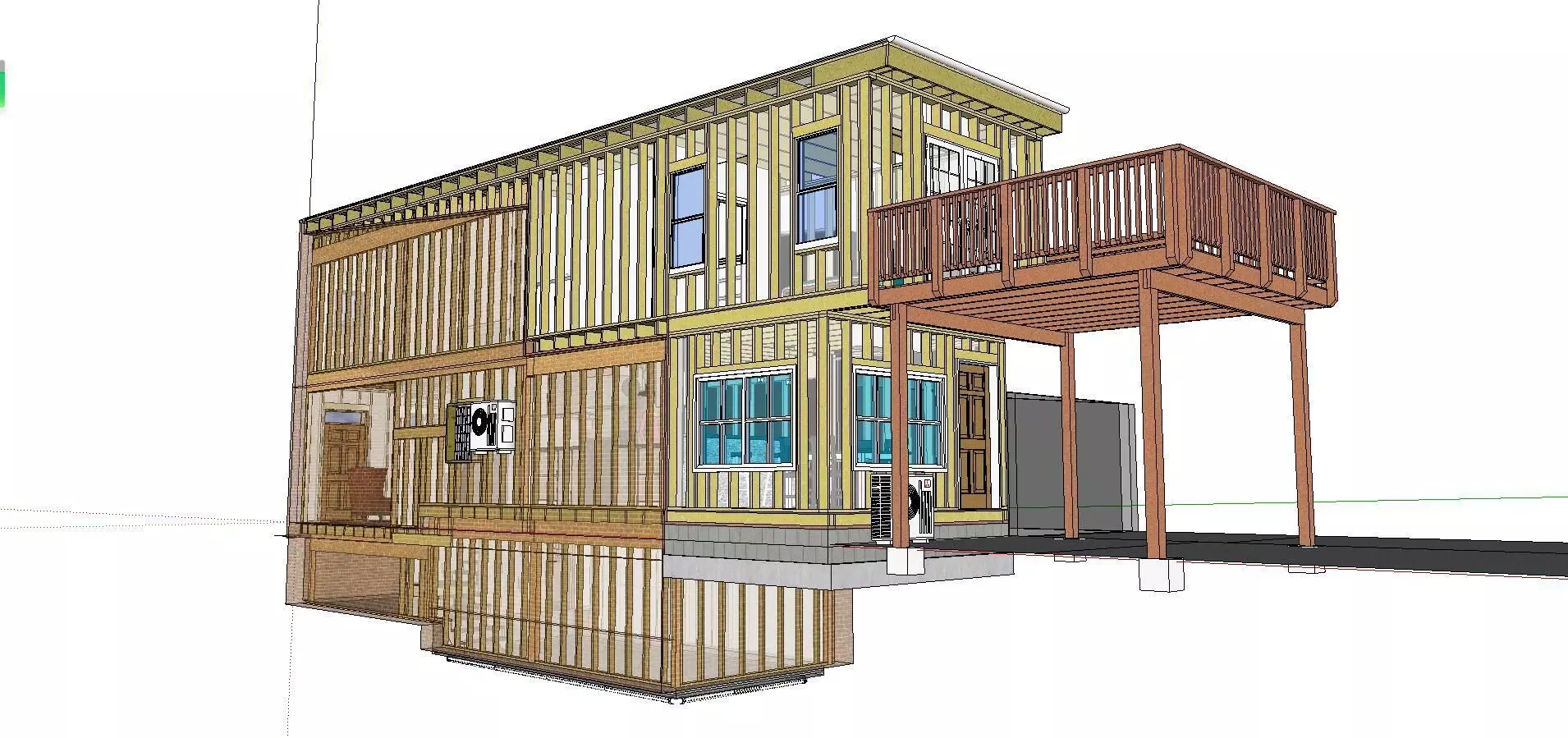 City Simple Art Building-Container-059 3D model_0