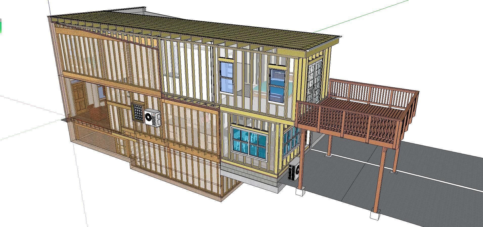 City Simple Art Building-Container-059 3D model_4