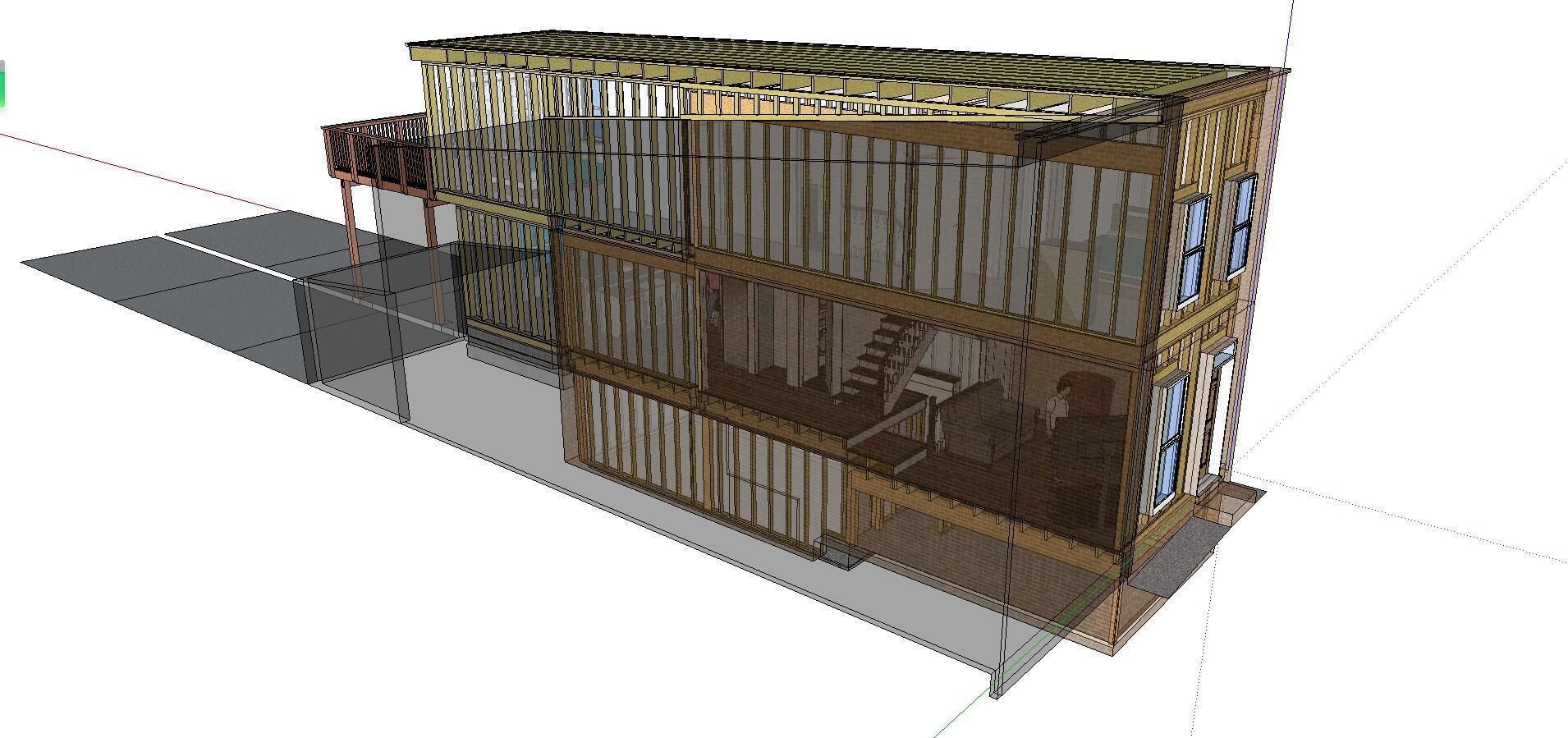 City Simple Art Building-Container-059 3D model_2