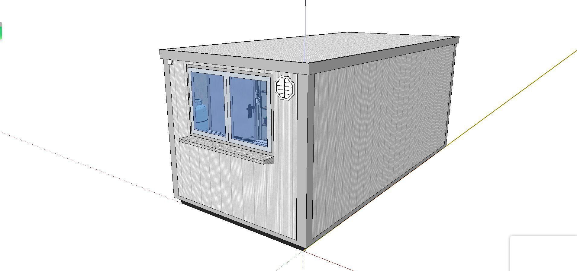 City Simple Art Building-Container-062 3D model_3