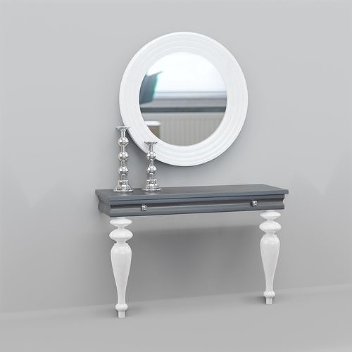 classic table 3D model | CGTrader
