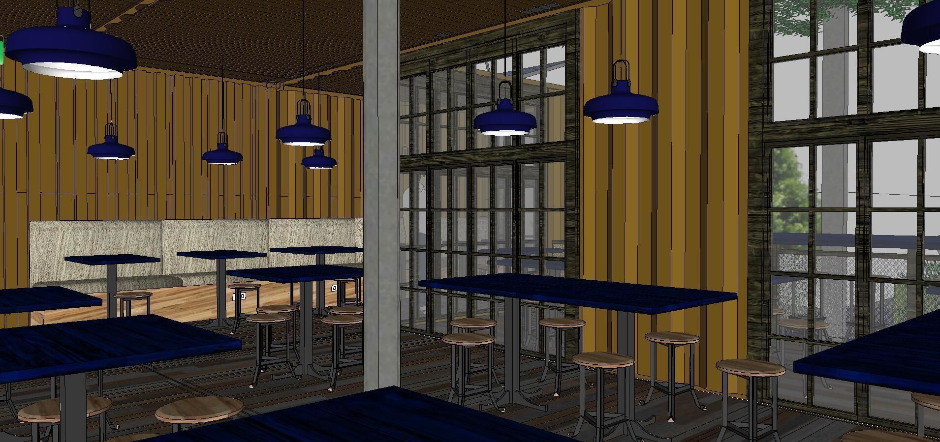 City Simple Art Building-Container-069 3D model_4