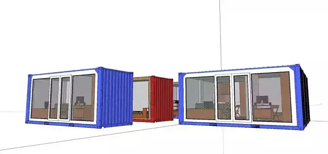 City Simple Art Building-Container-079