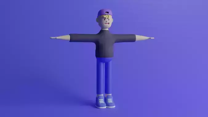 3d Stylised character 