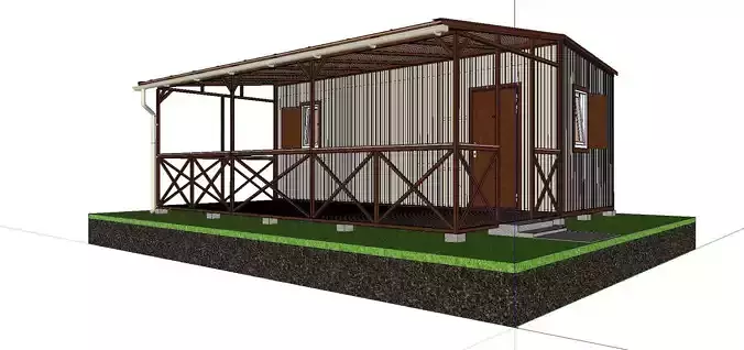 City Simple Art Building-Container-083