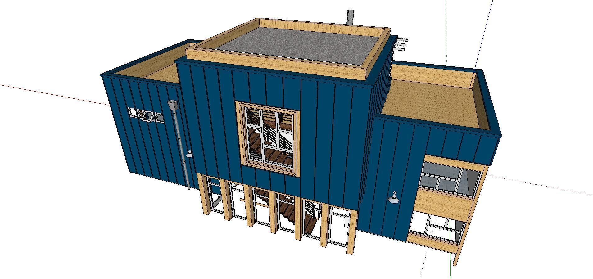 City Simple Art Building-Container-084 3D model_3