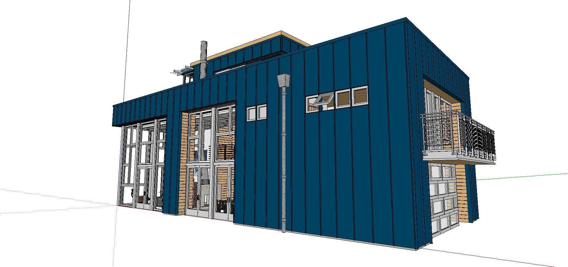 City Simple Art Building-Container-084 3D model_1