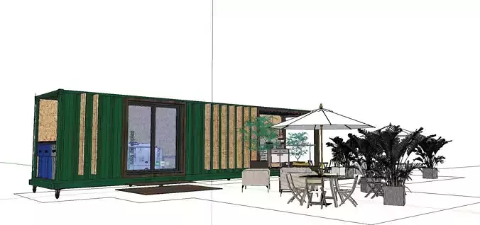 City Simple Art Building-Container-085