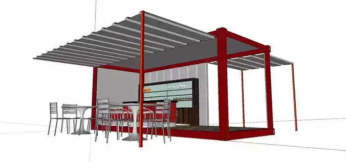 City Simple Art Building-Container-095