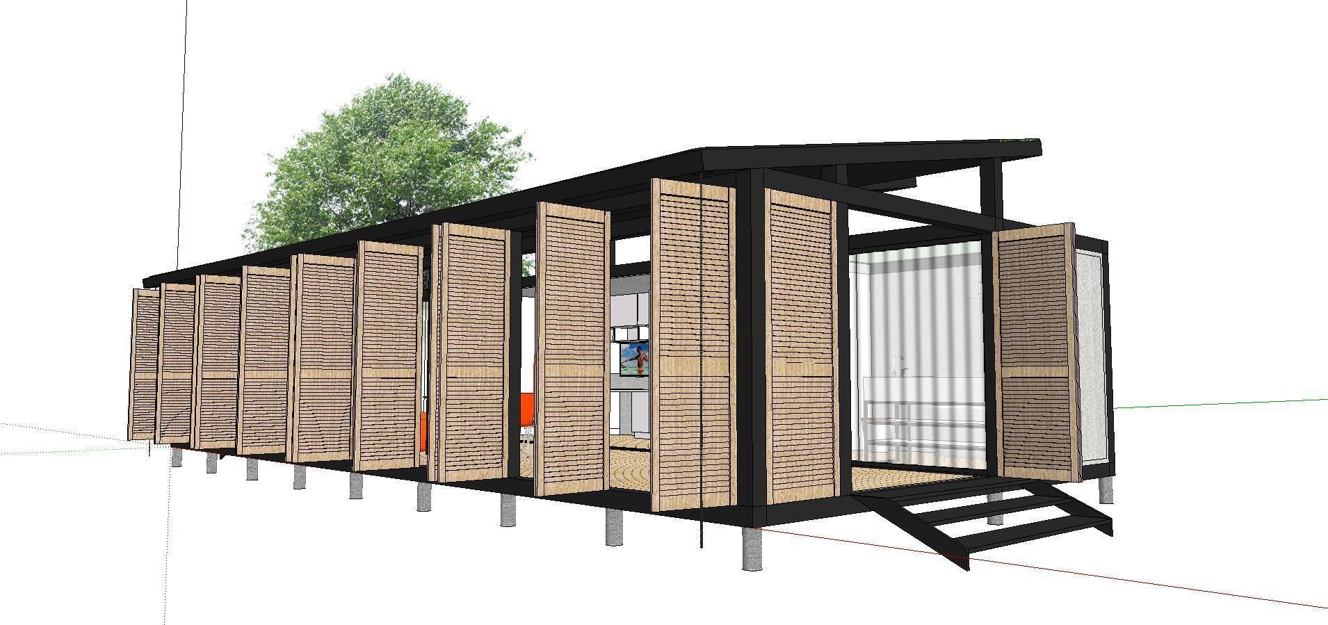 City Simple Art Building-Container-0101 3D model_1