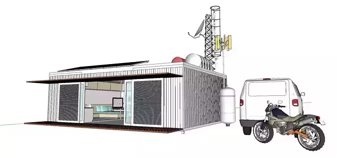 City Simple Art Building-Container-0102