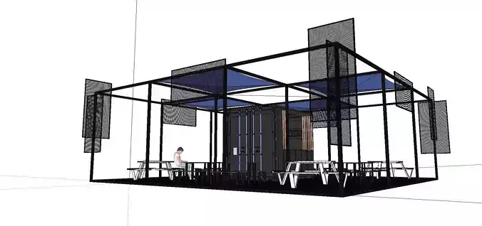 City Simple Art Building-Container-0108