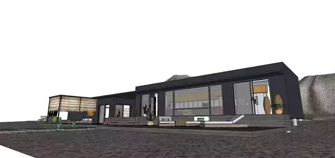 City Simple Art Building-Container-0113