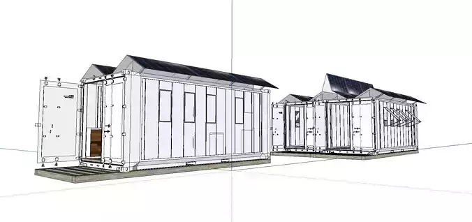 City Simple Art Building-Container-0117