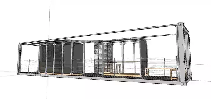 City Simple Art Building-Container-0118