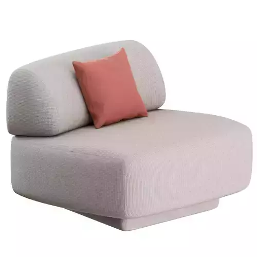 Gogan Armchair by Moroso 3D model