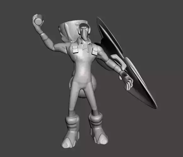 SSW Singed 3D Model 3D print model