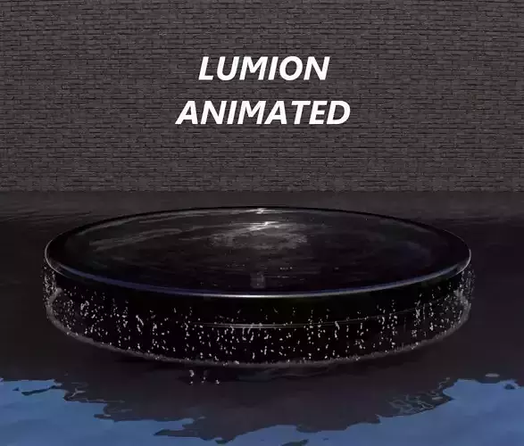 Lumion fountain - animated