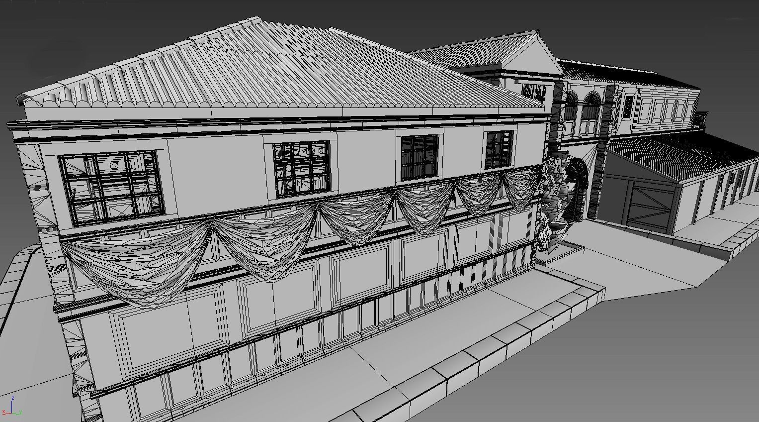 Roman Villa II 3D model_16