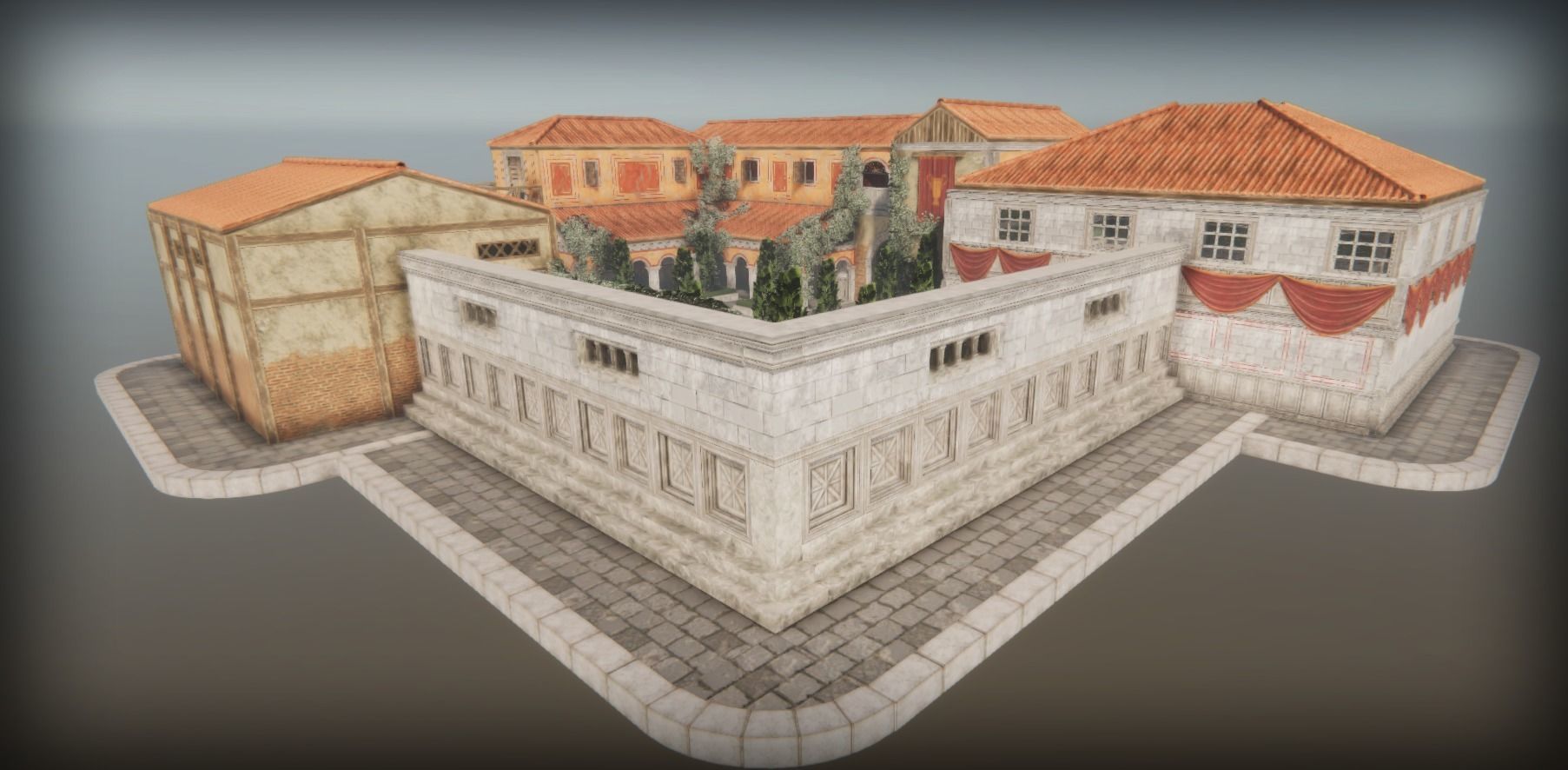 Roman Villa II 3D model_14