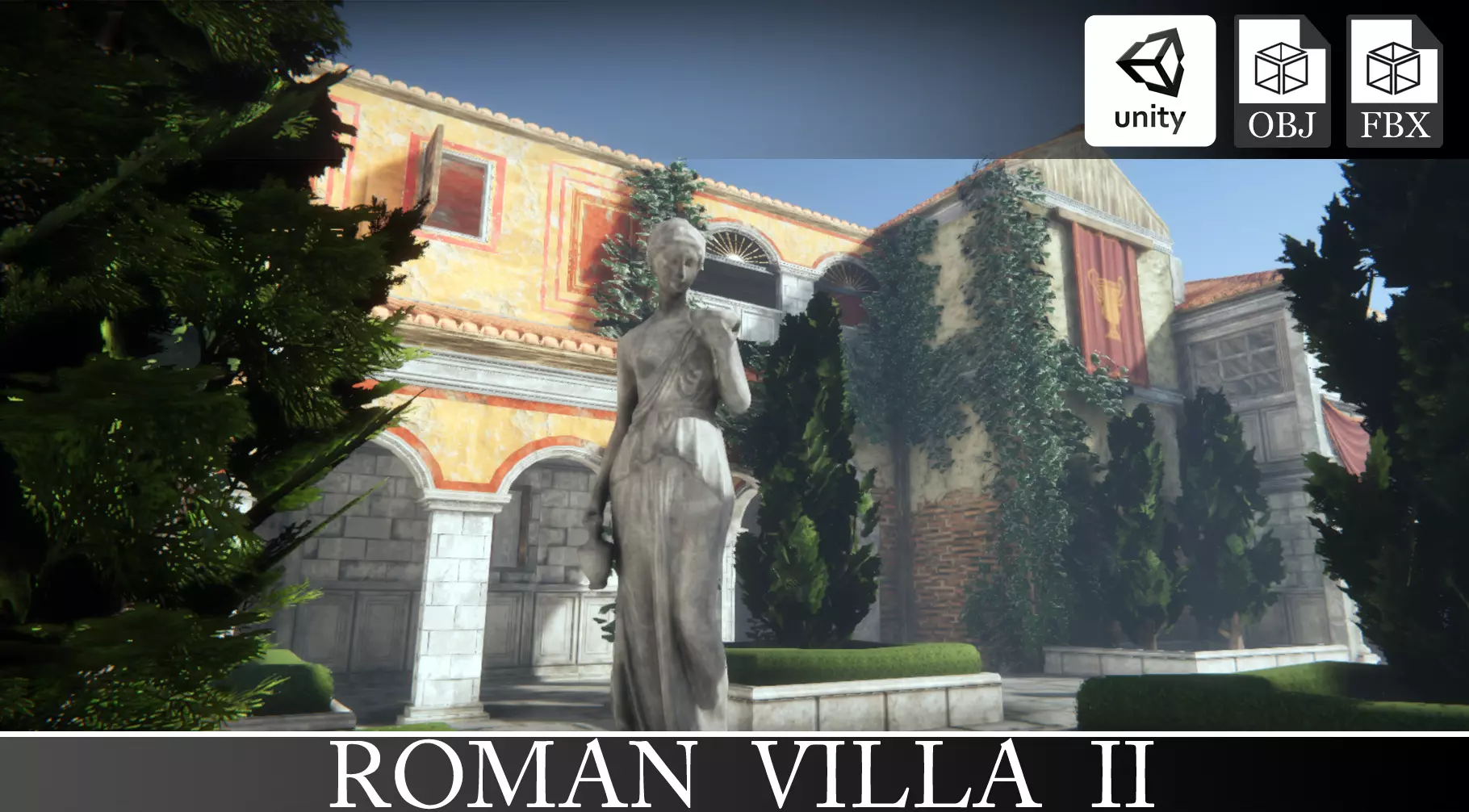 Roman Villa II 3D model_0