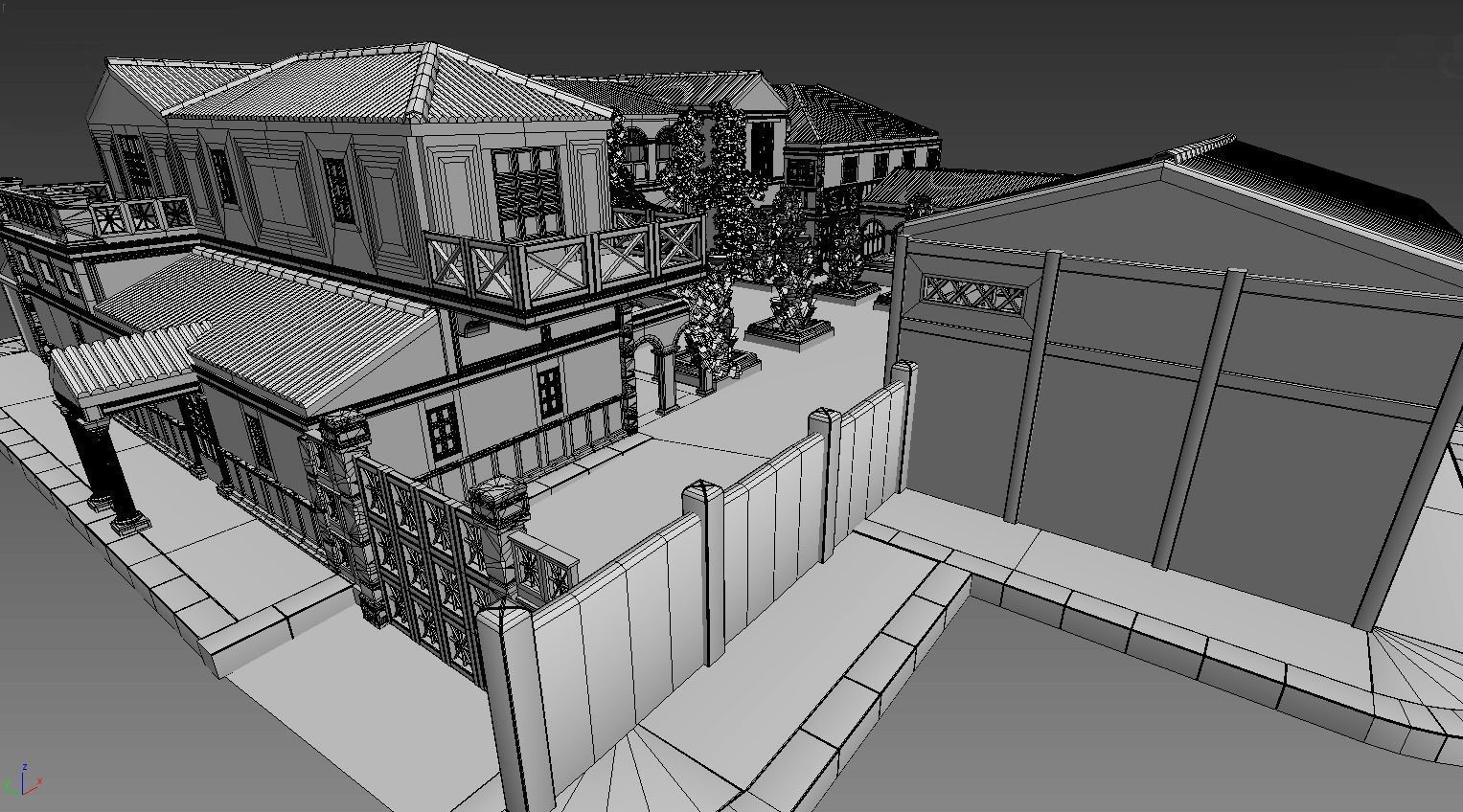Roman Villa II 3D model_15