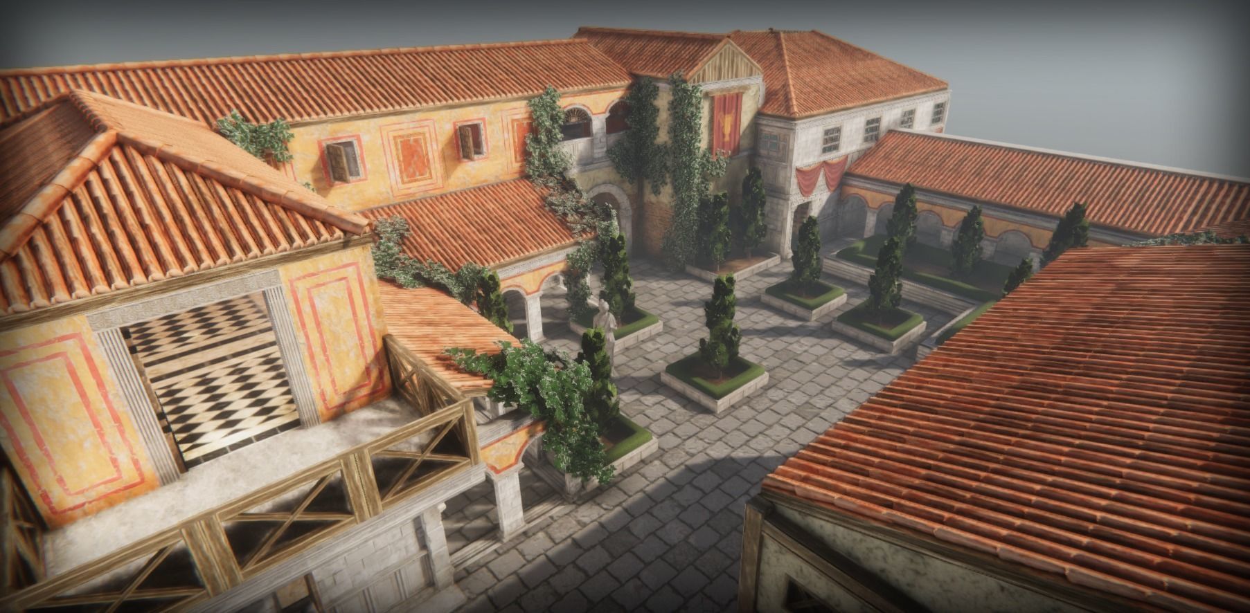Roman Villa II 3D model_3
