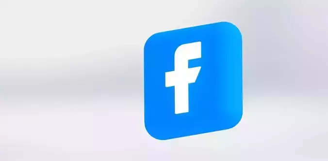 Facebook 2021 3D model