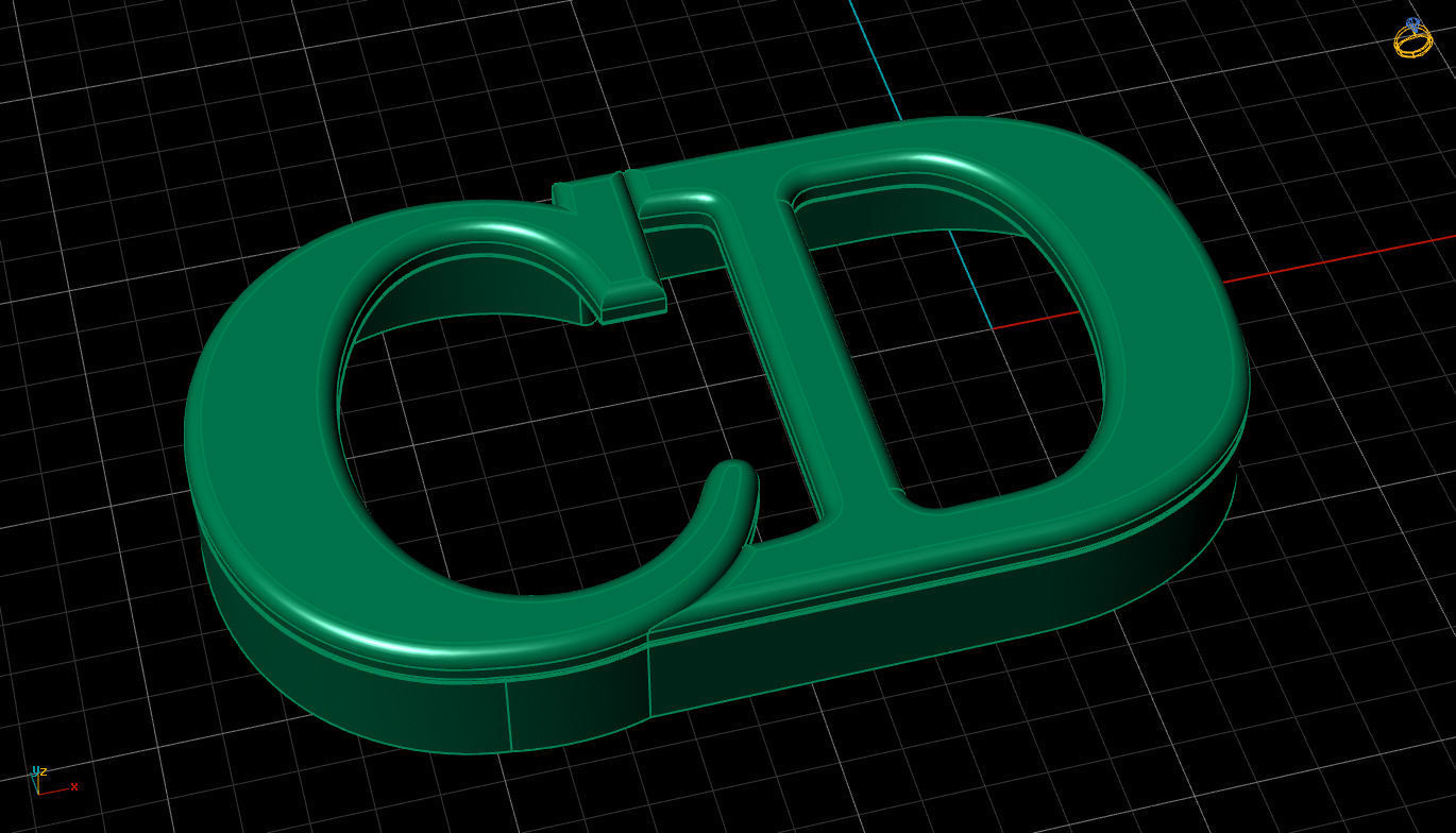 christian dior 3D print model_3