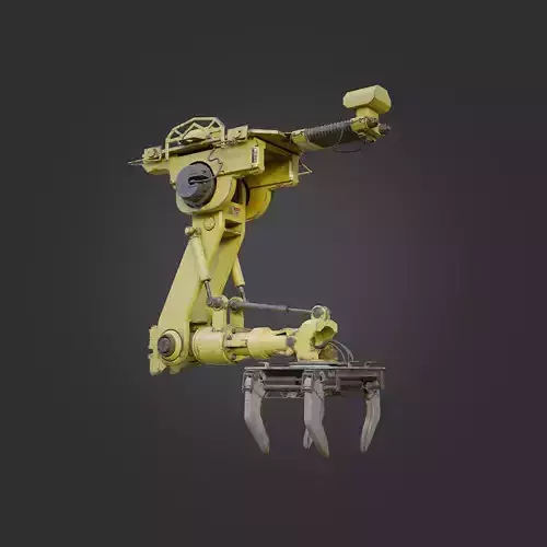 Industrial Robot G-1 Low-poly 3D model