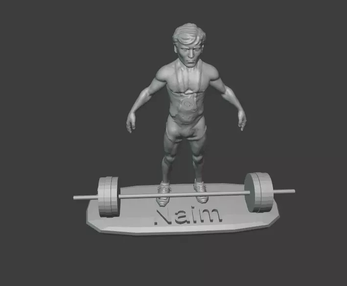 Naim Suleymanoglu 3D print model
