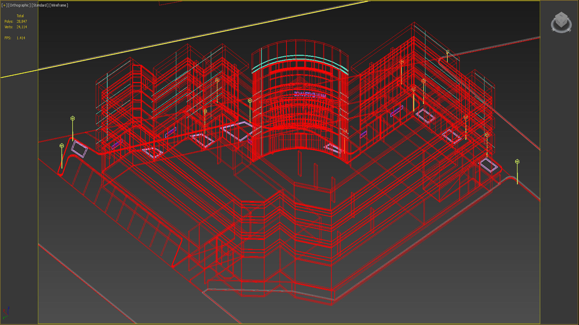 building office 3D model_9
