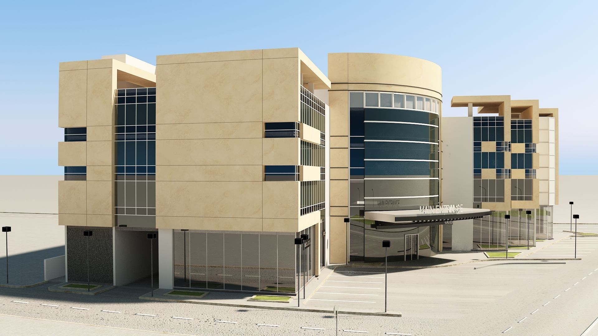 building office 3D model_2