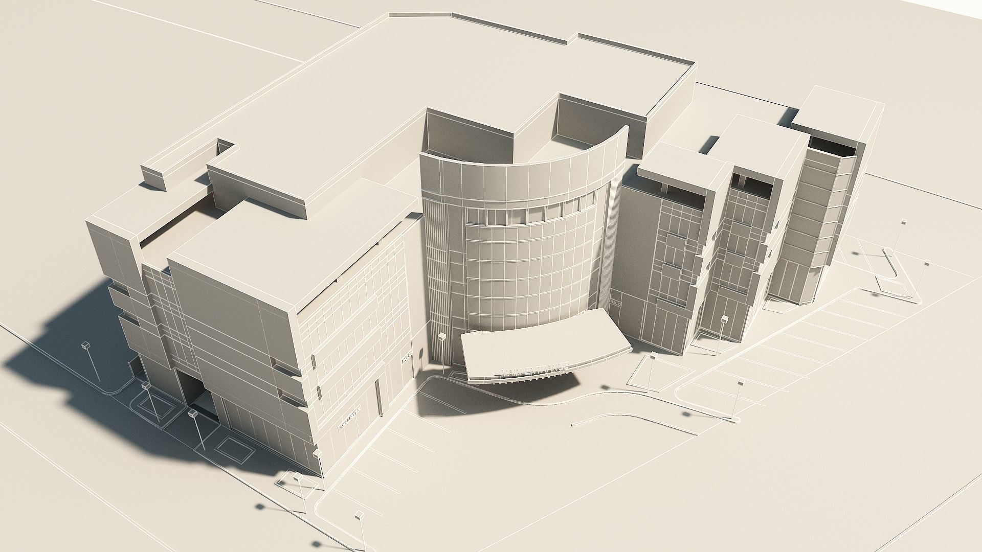 building office 3D model_6