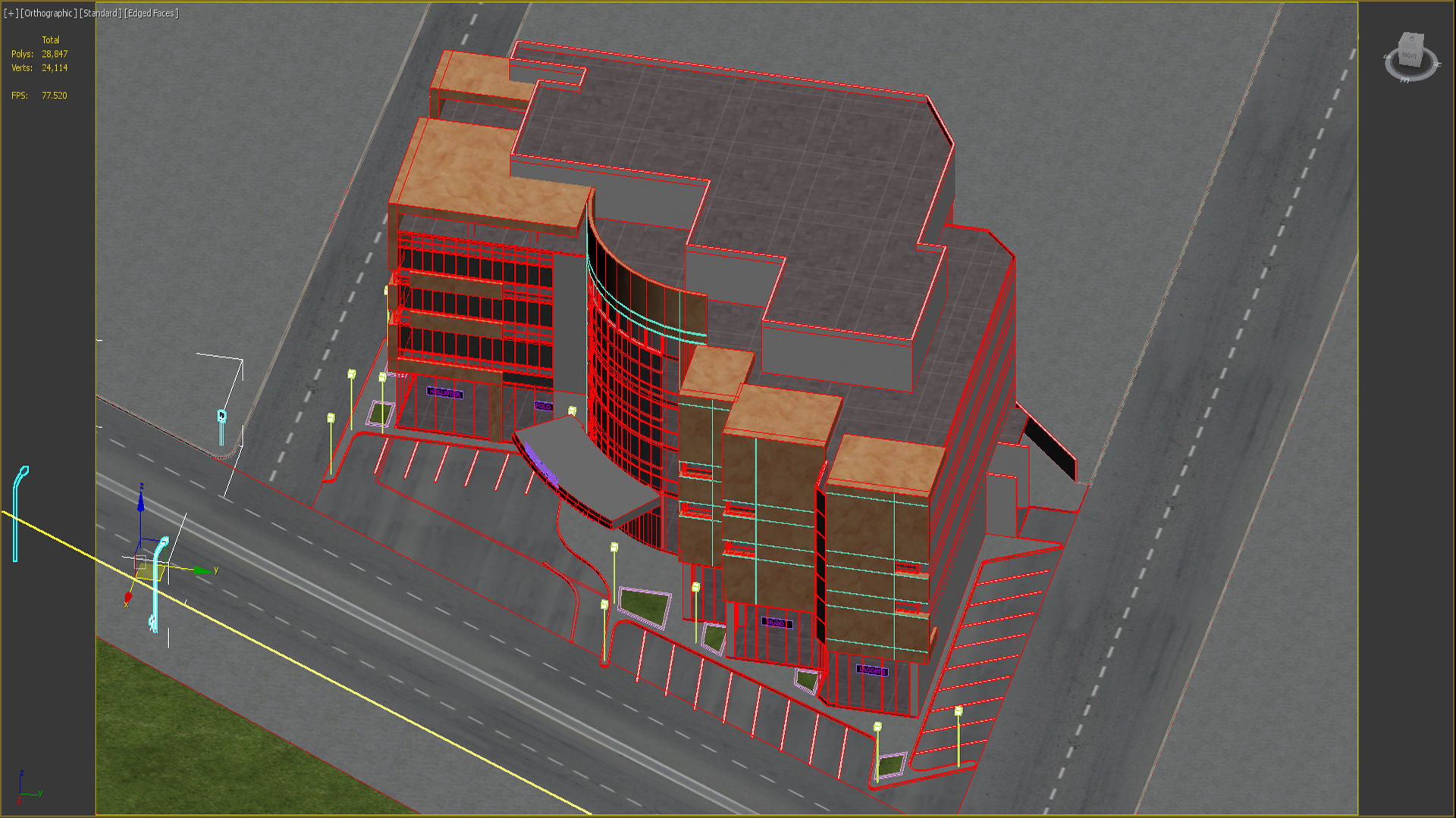 building office 3D model_10